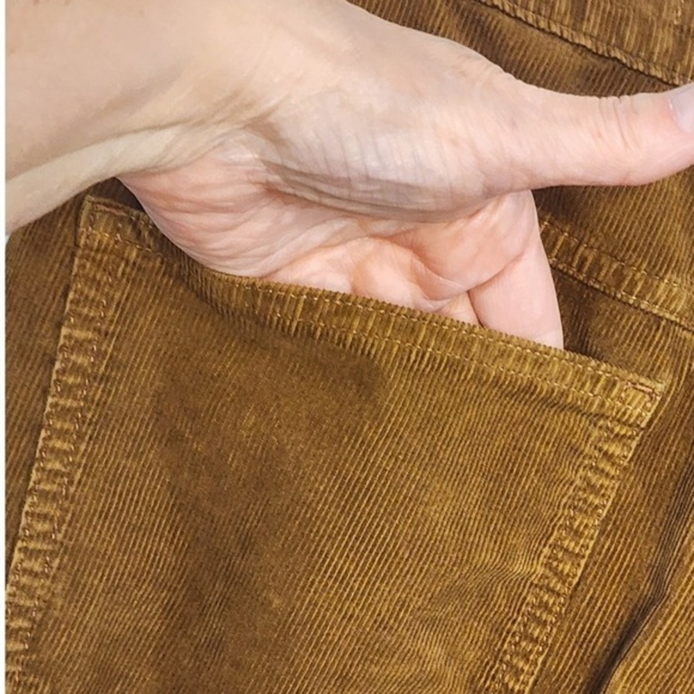 Closed by Free People "Lotti" Italian Brown Corduroy Utility Cargo Pants Size31 - Picture 11 of 15